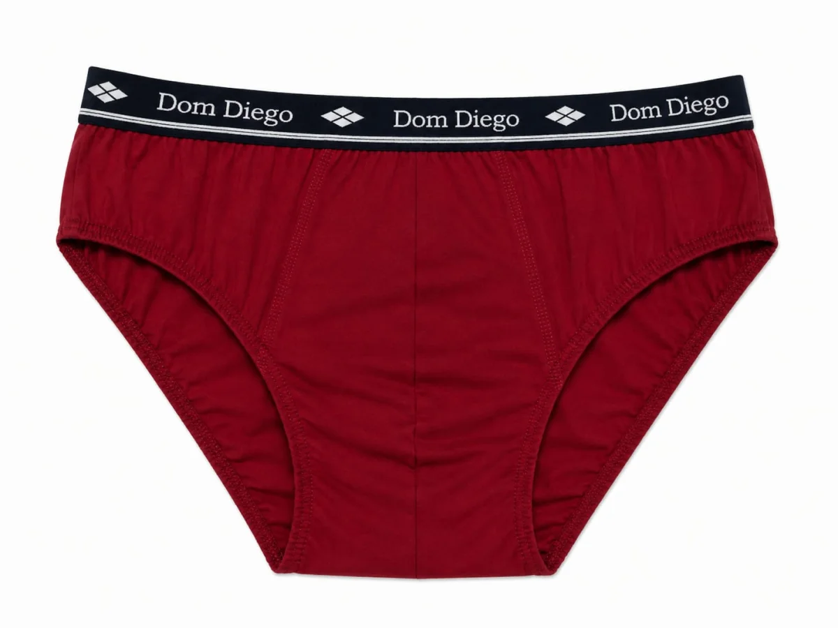 Cueca Slip Escort · Kit 12 Algodão