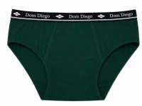 Cueca Slip Escort · Kit 12 Algodão 2